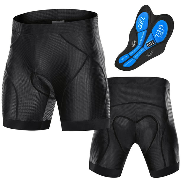 Men Sport Short Cycling Bike Bicycle Seat Saddle 5D Gel Padded Pants Underwear